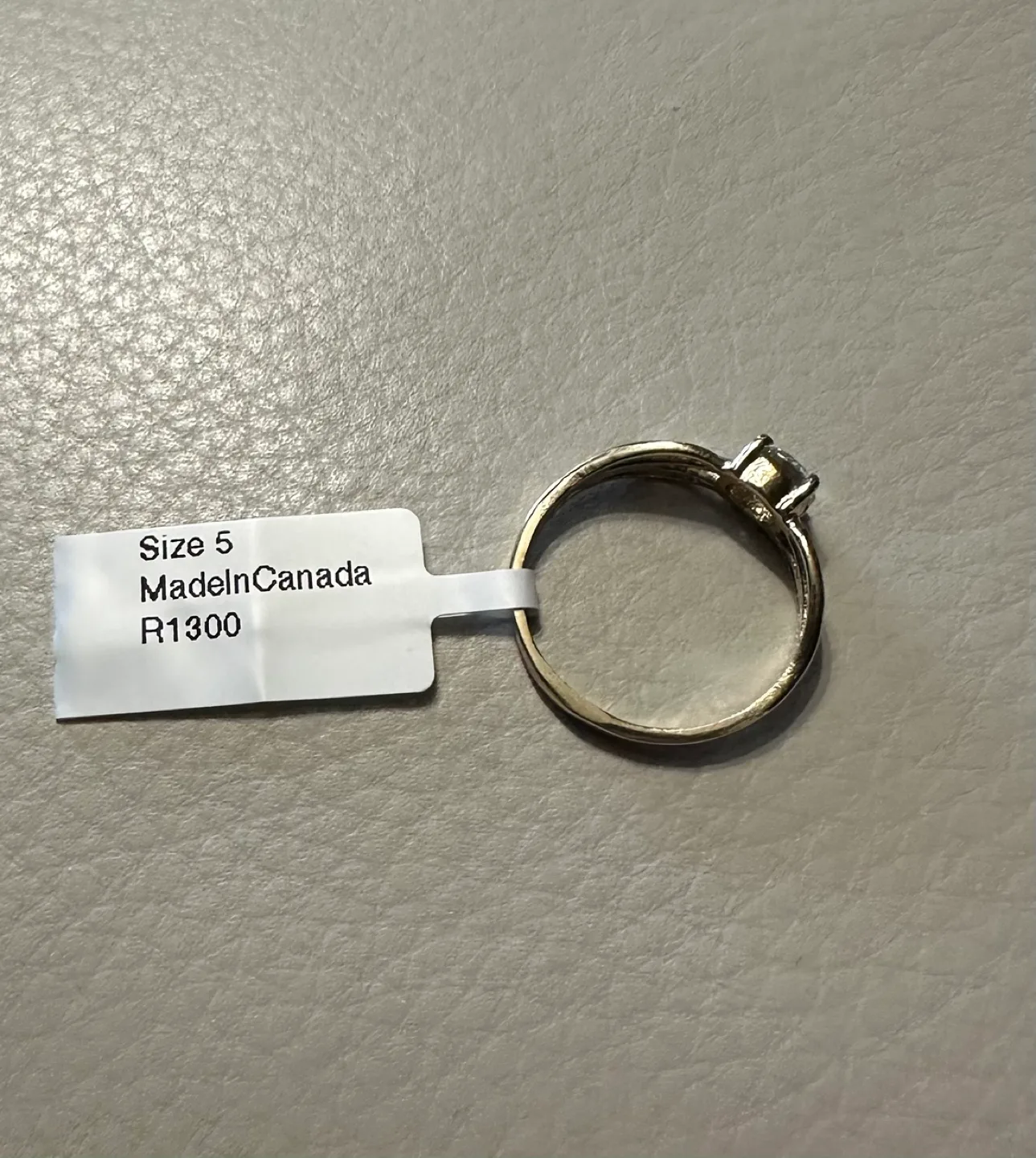 New 10K Gold .50ct Diamond Engagement Ring (with appraisal) image indicator(6)