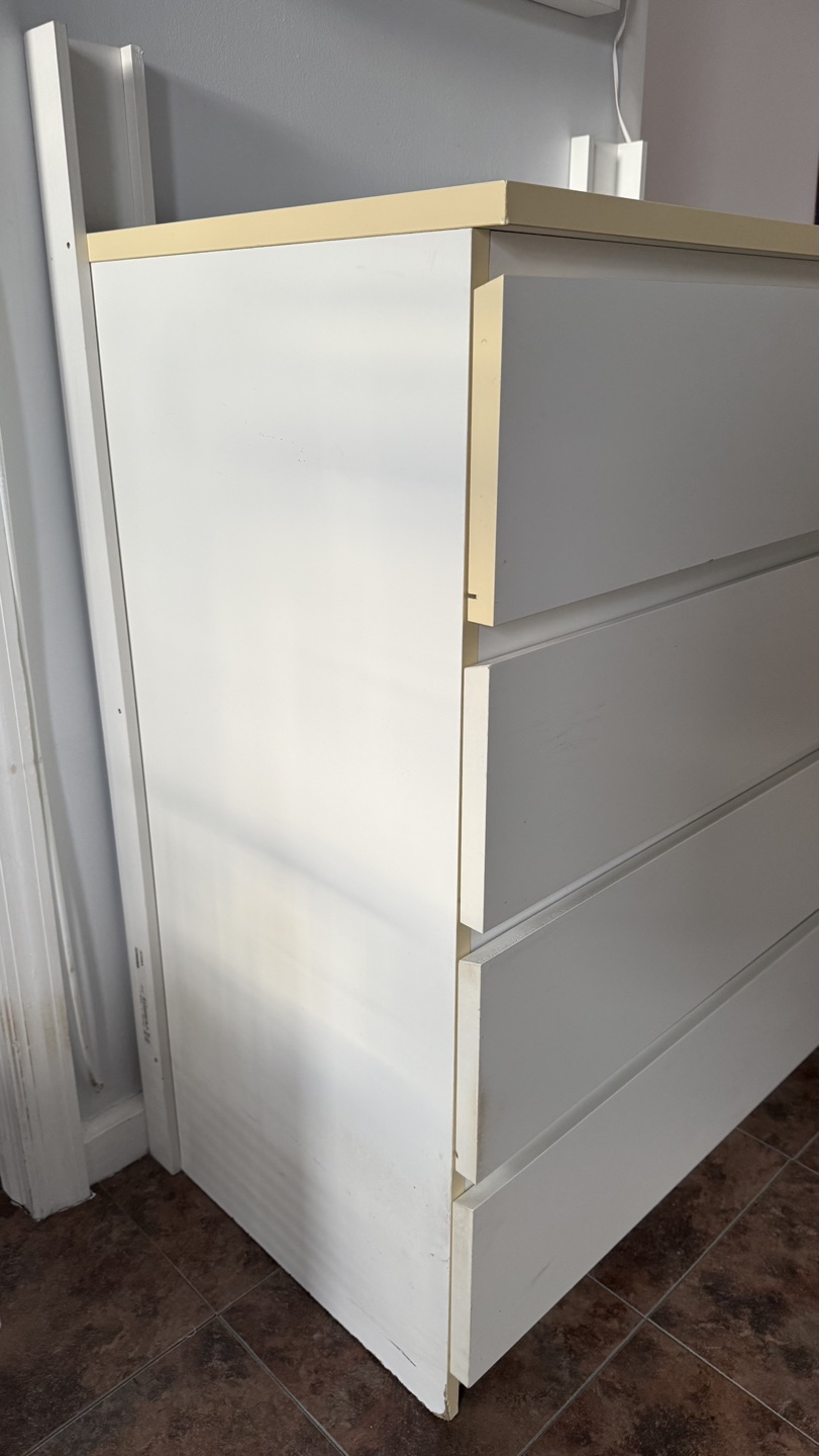 White IKEA Dresser - photo 4