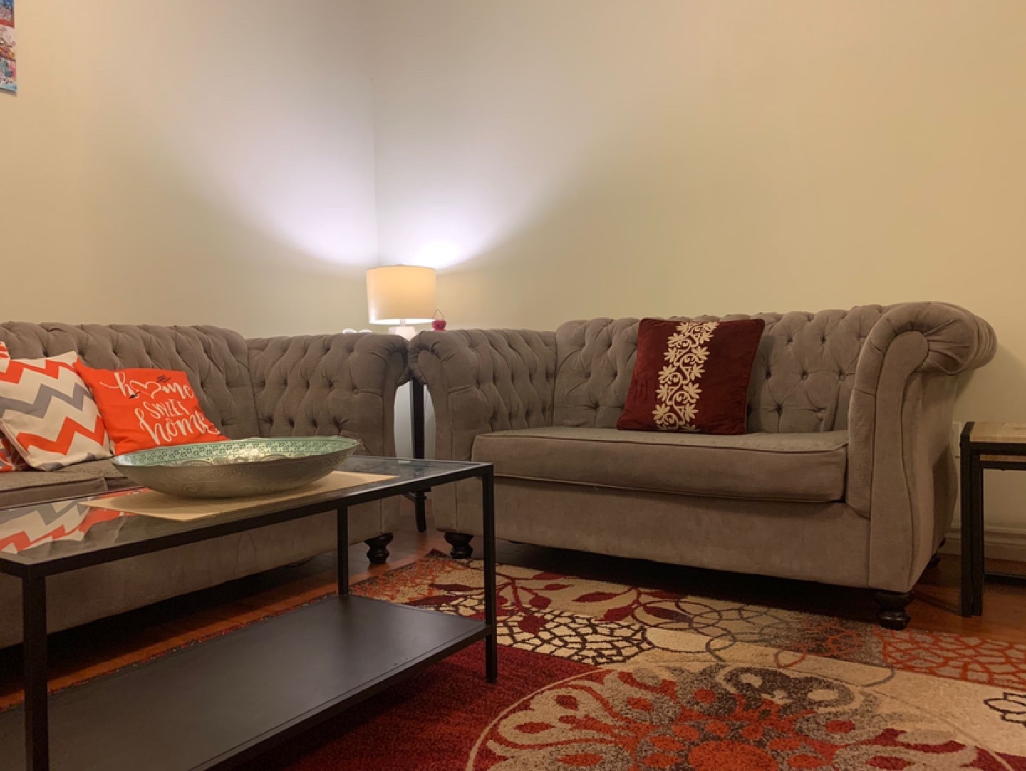 Grey Sofa Set