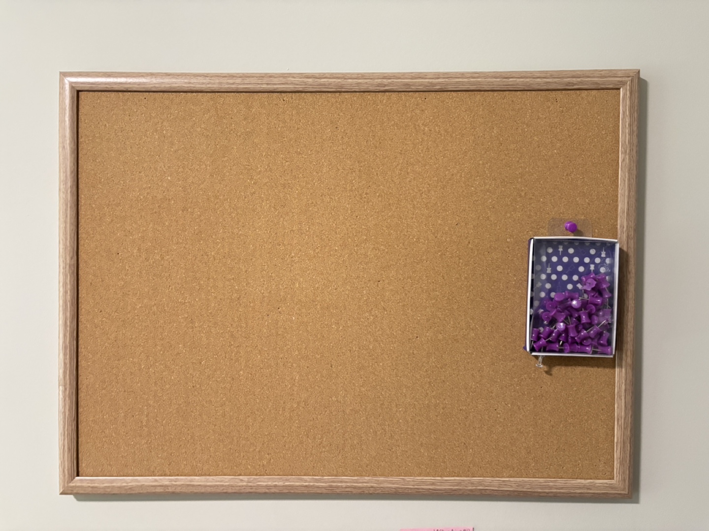 Cork Board with Frame