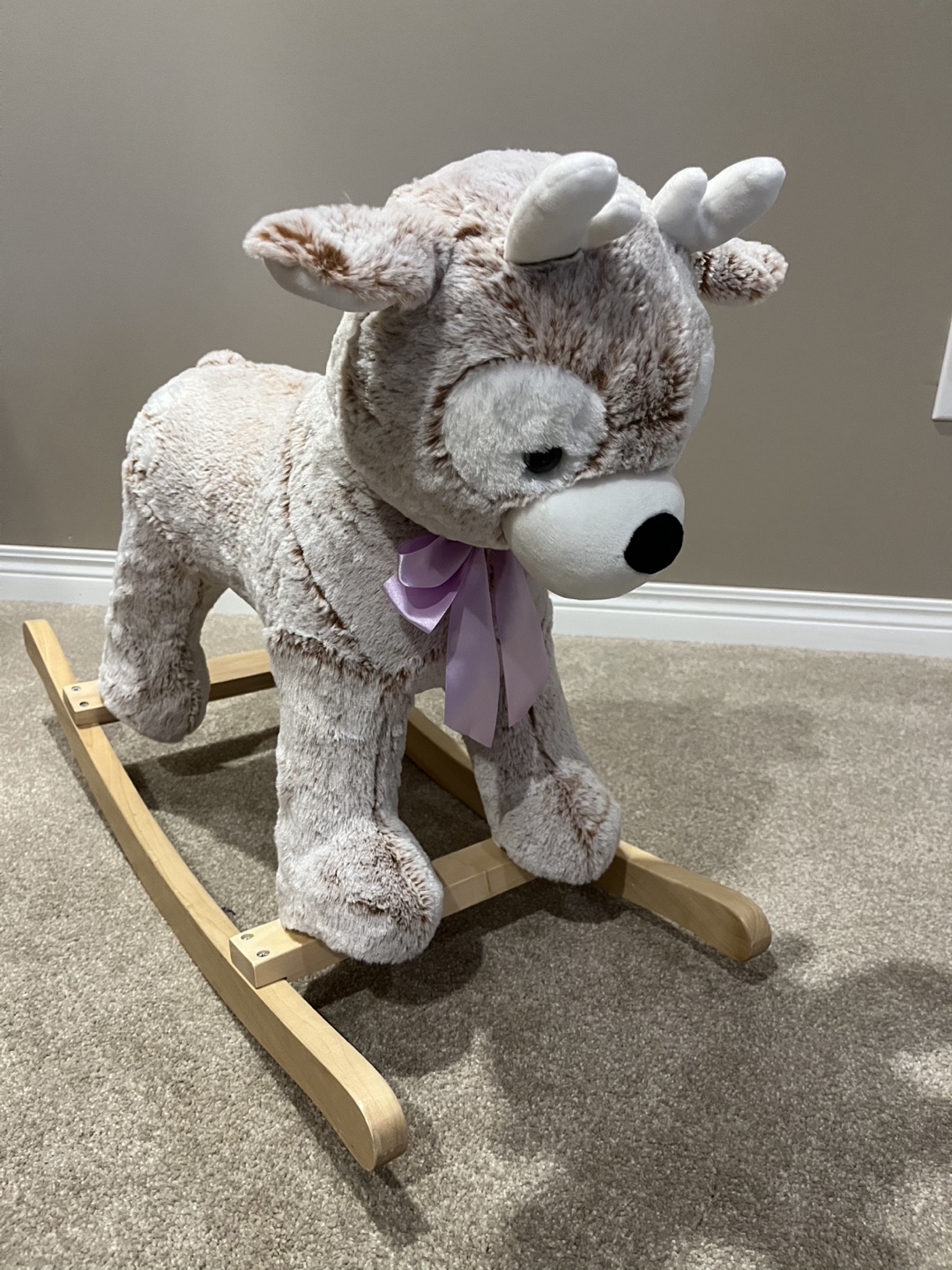 Plush Rocking Deer
