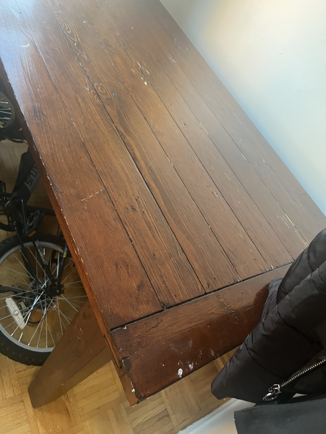 Large Wooden Table - photo 2