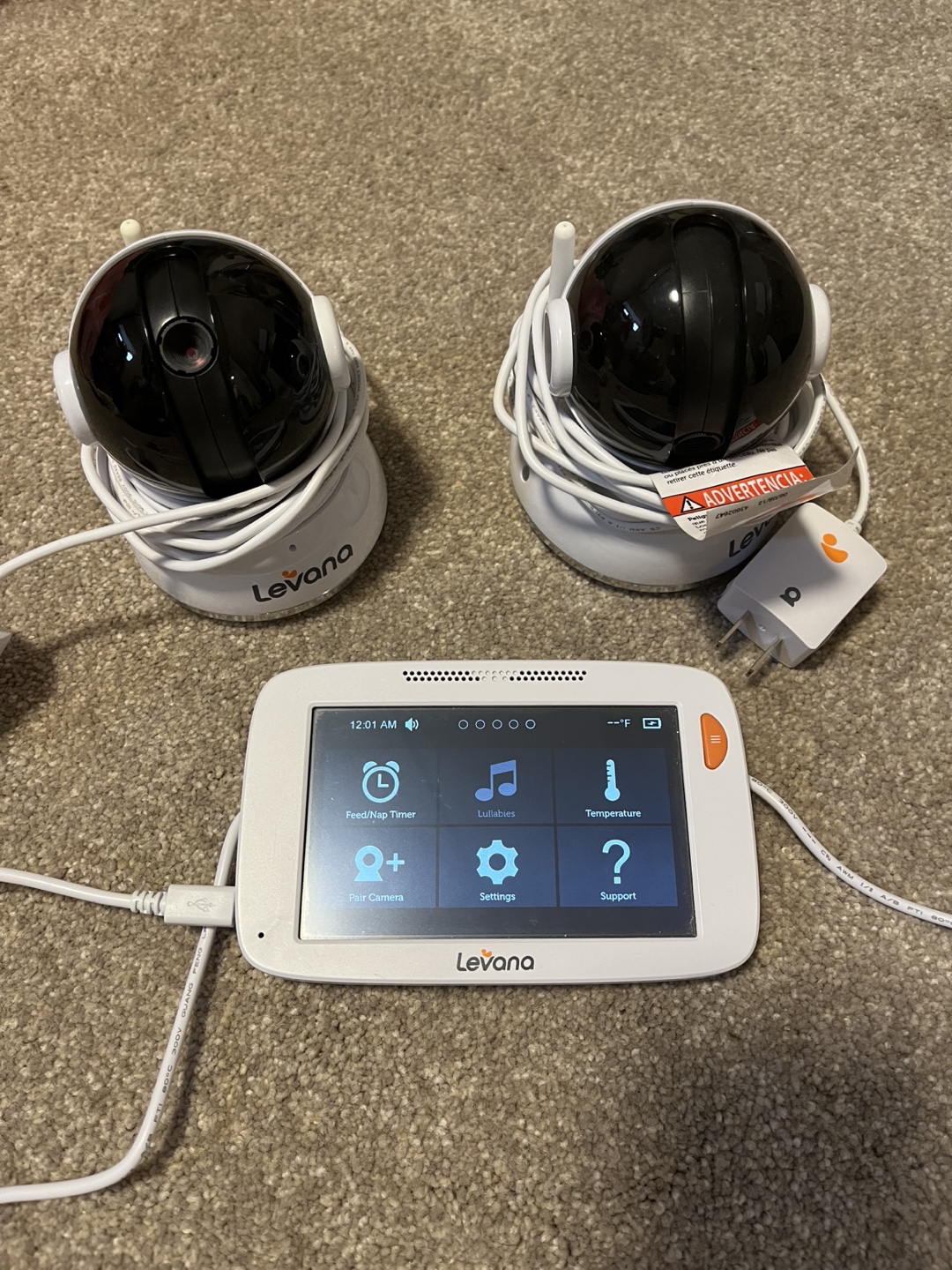Levana Baby Monitor with Two Cameras