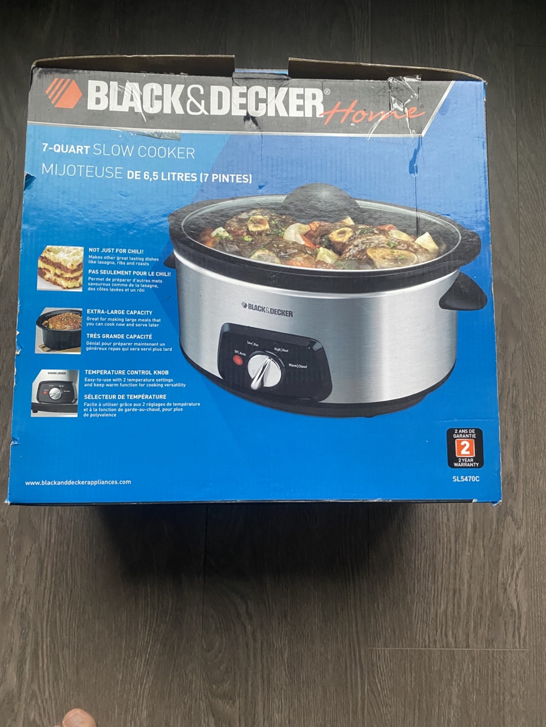 Black & Decker 7-Quart Slow Cooker