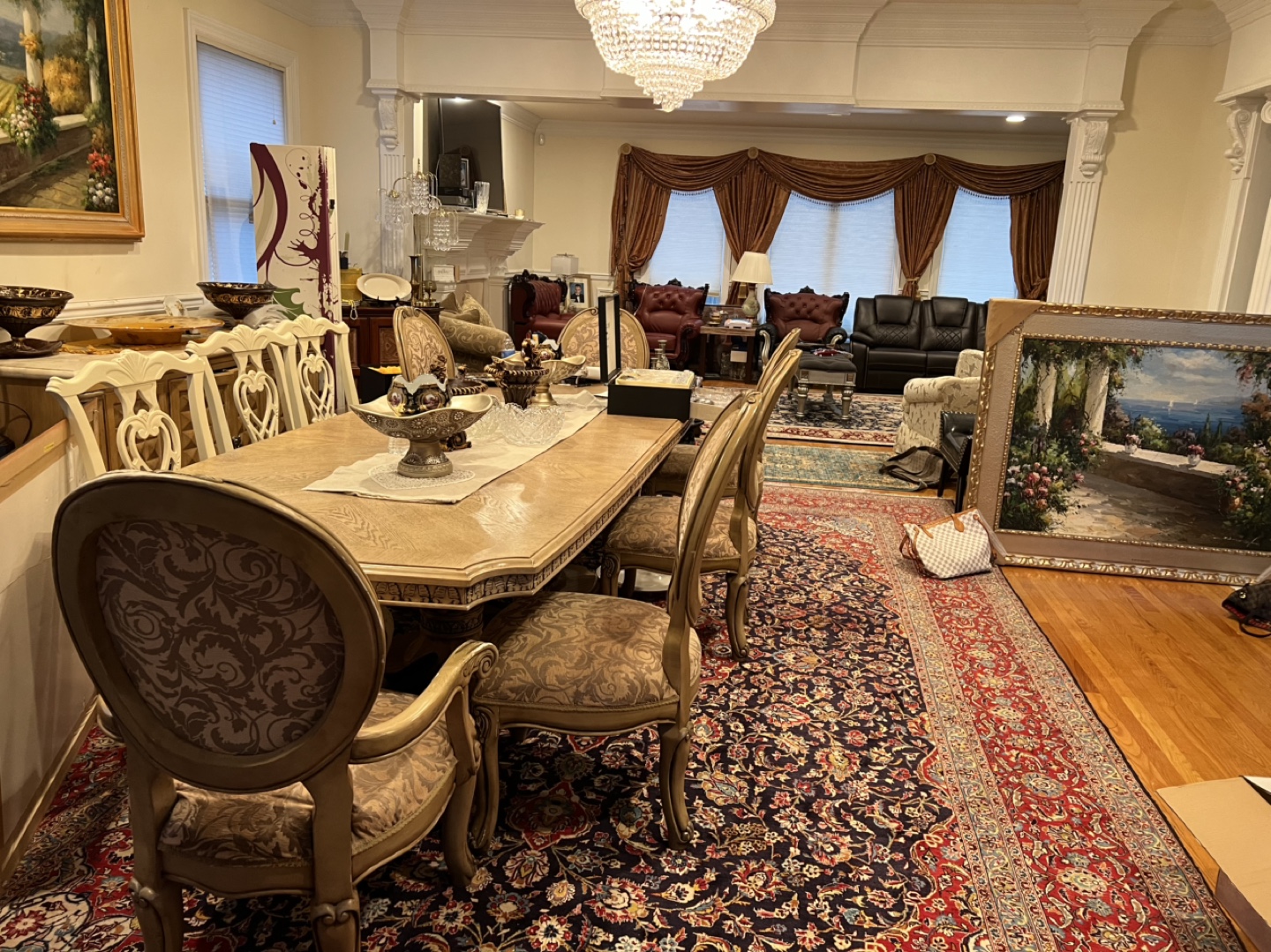 All must sell quickly from larger home, lots of furniture