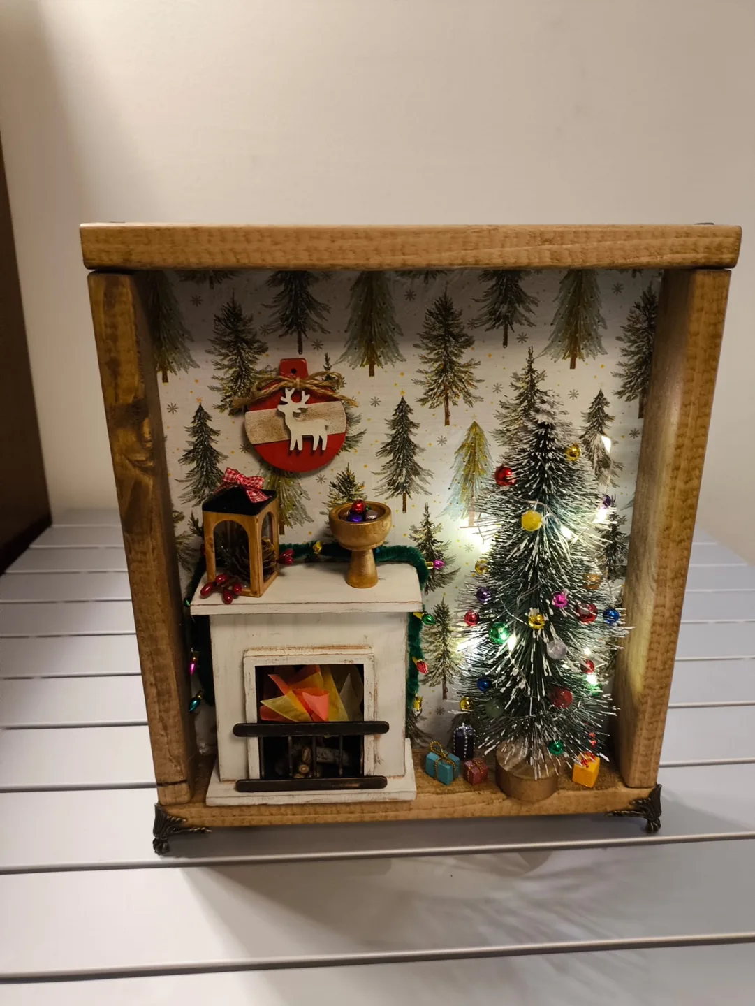 Miniature Christmas Shadowbox image indicator(3)