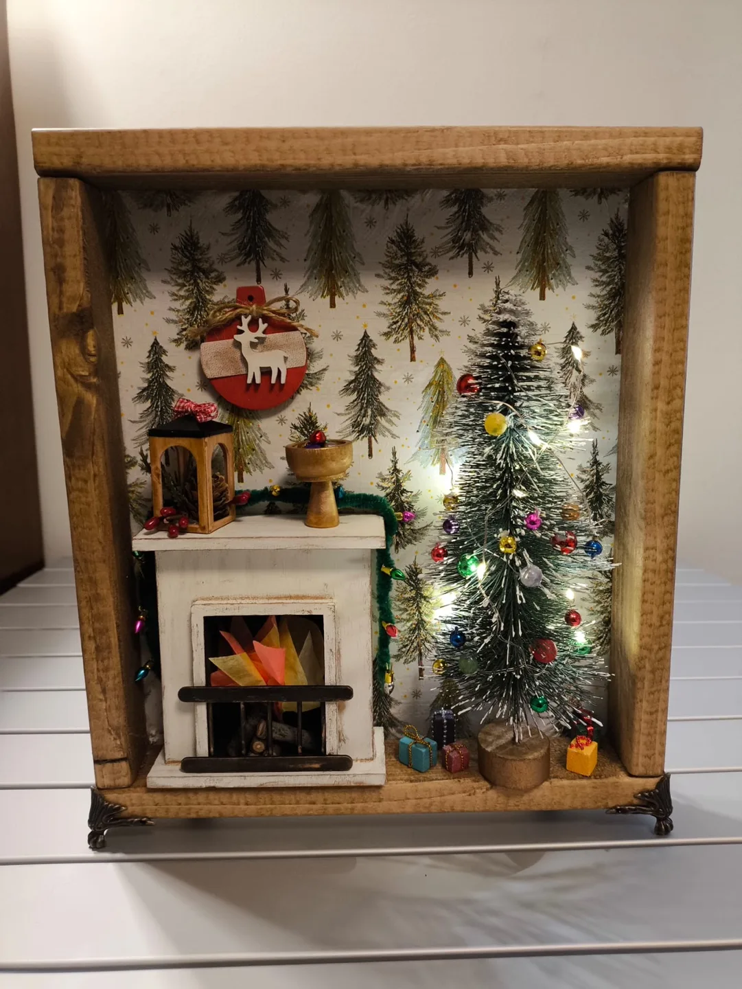 Miniature Christmas Shadowbox image indicator(2)