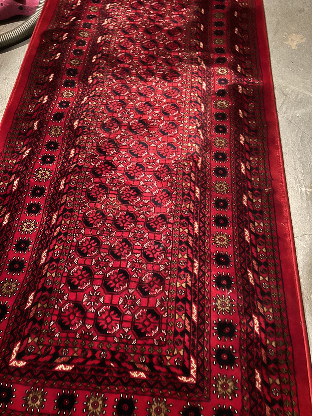 Luxurious Red Persian Rug Imported from Turkey