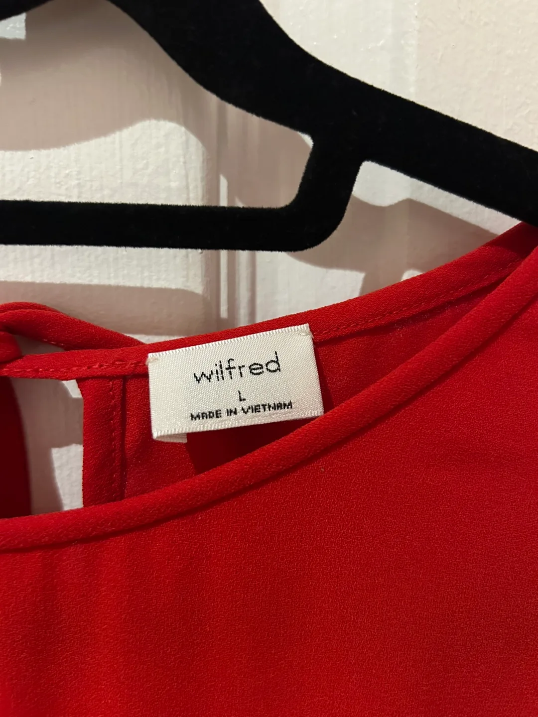 Aritzia Wilfred Red Jumpsuit image indicator(5)