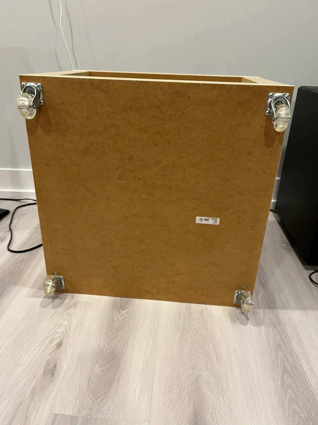 IKEA Beige Rolling Table Stand image indicator(5)