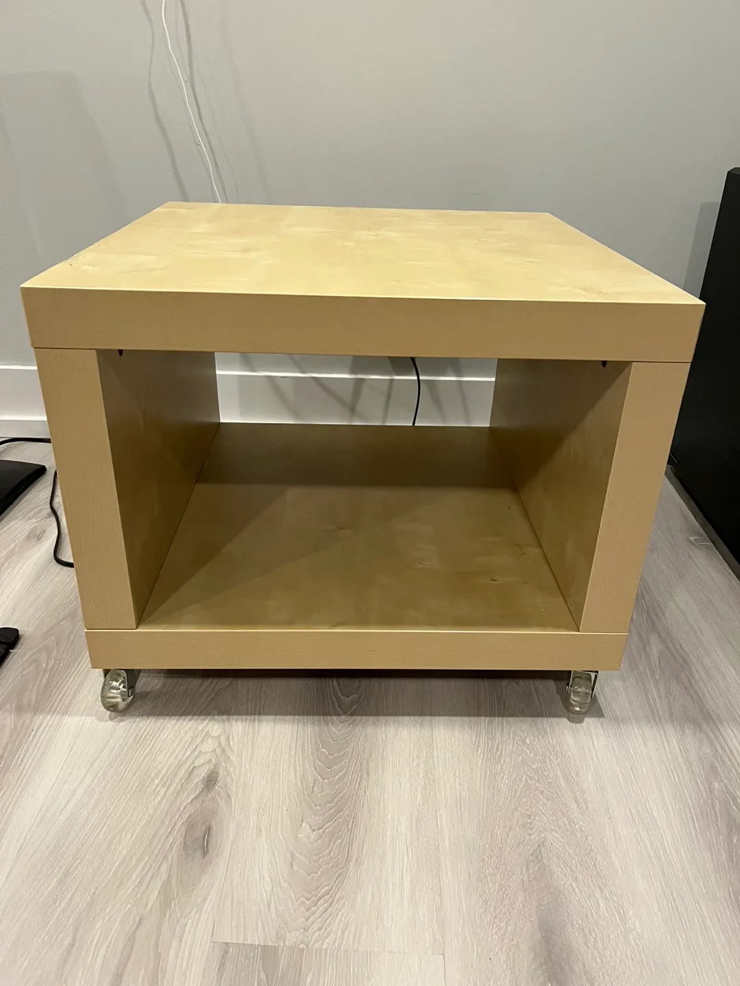 IKEA Beige Rolling Table Stand image indicator(2)