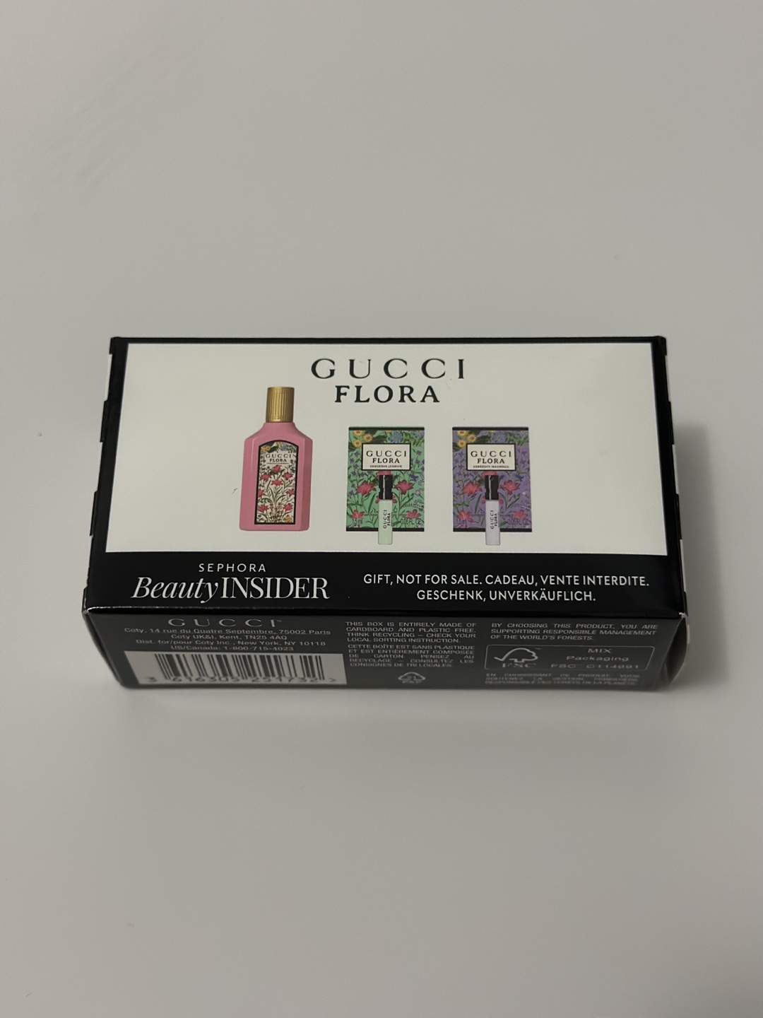 BNIB Gucci Flora Perfume Sample Set Karrot