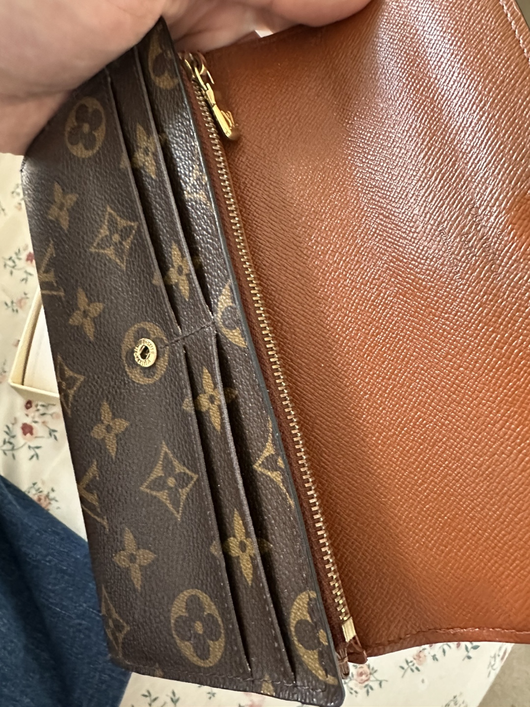 Louis Vuitton Genuine Sarah Leather Wallet - photo 4