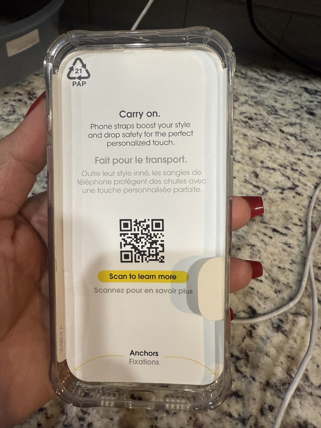 NEW APPLE iPhone 16 Pro Clear Case with MagSafe - photo 2