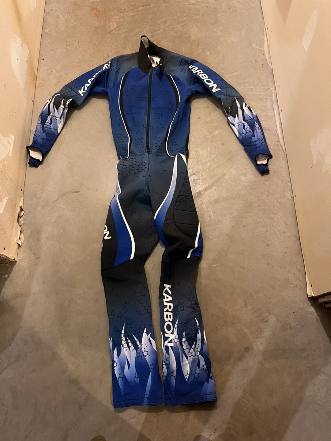 Karbon ski race suit