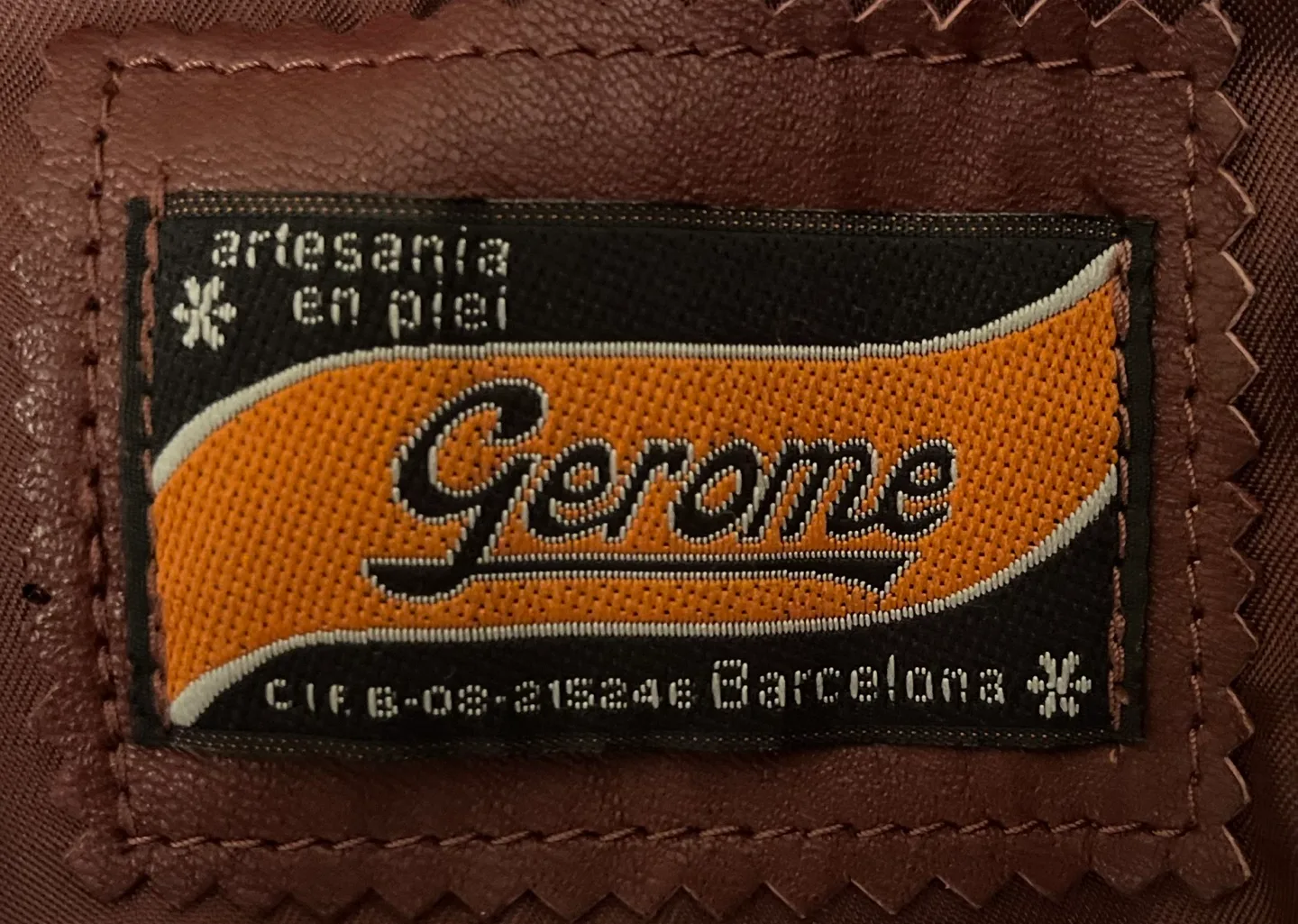 Women’s Burgundy Leather Jacket - Made in Spain image indicator(3)