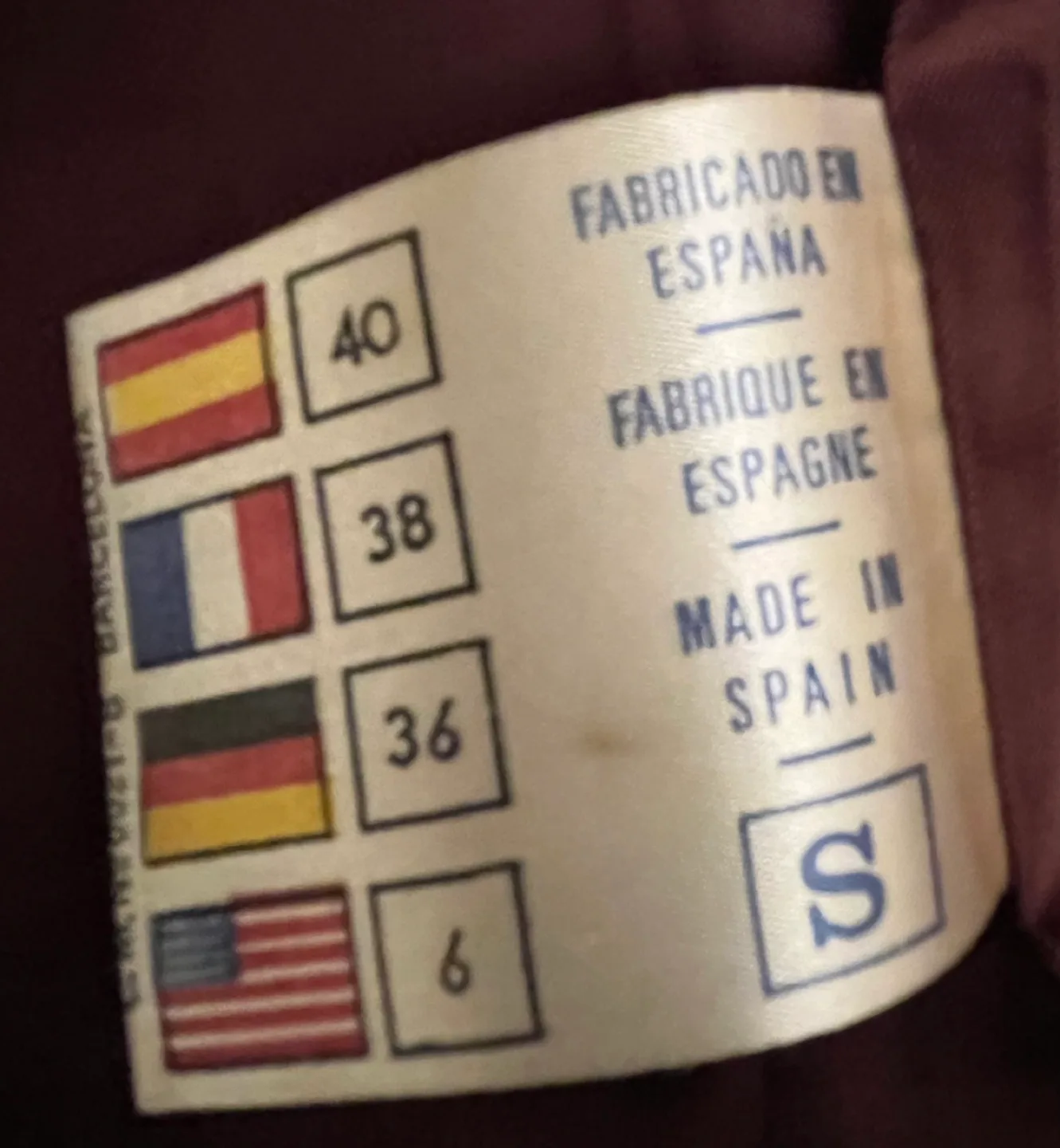 Women’s Burgundy Leather Jacket - Made in Spain image indicator(4)