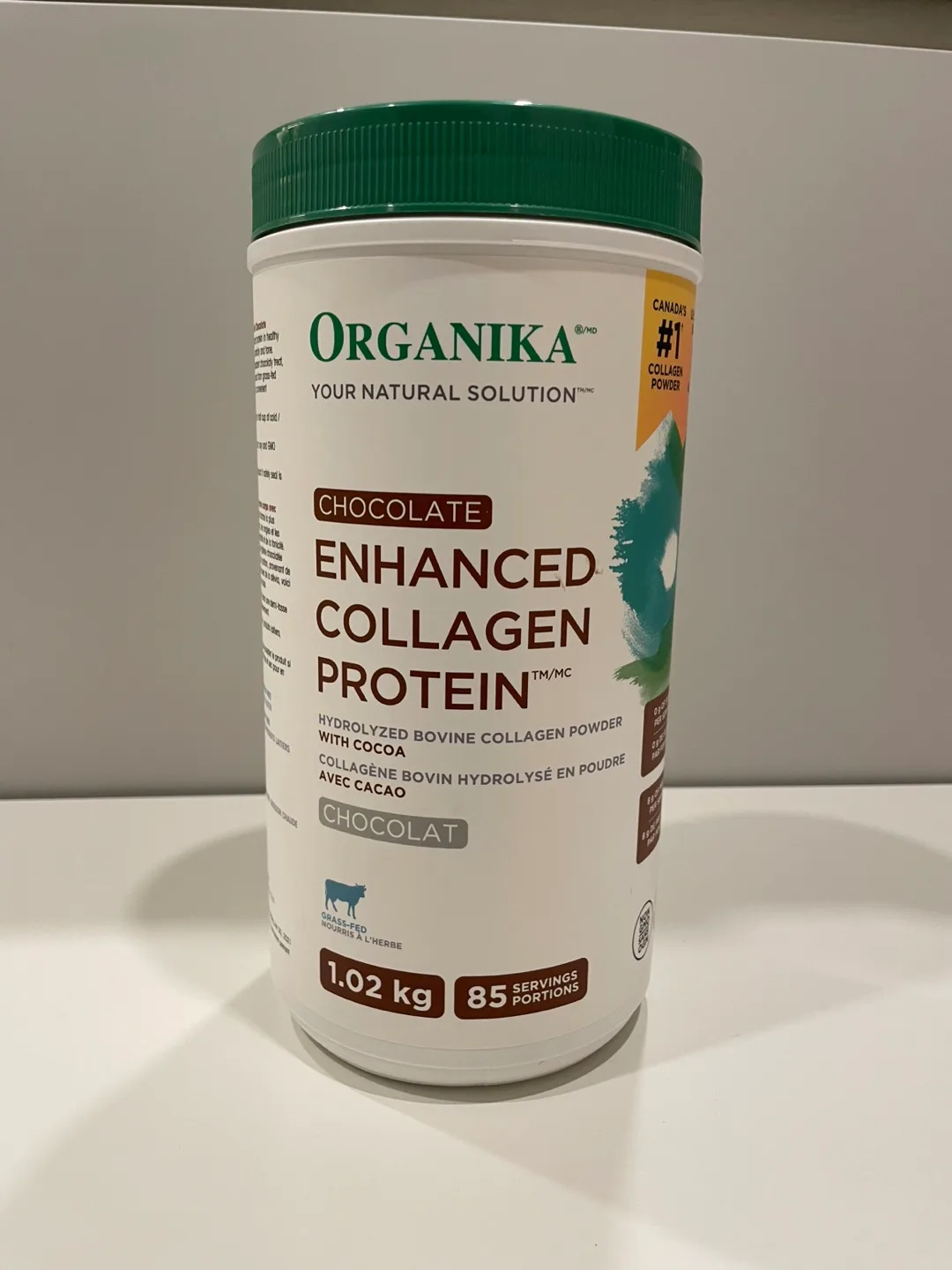 Organika Chocolate Collagen Protein Powder thumbnail