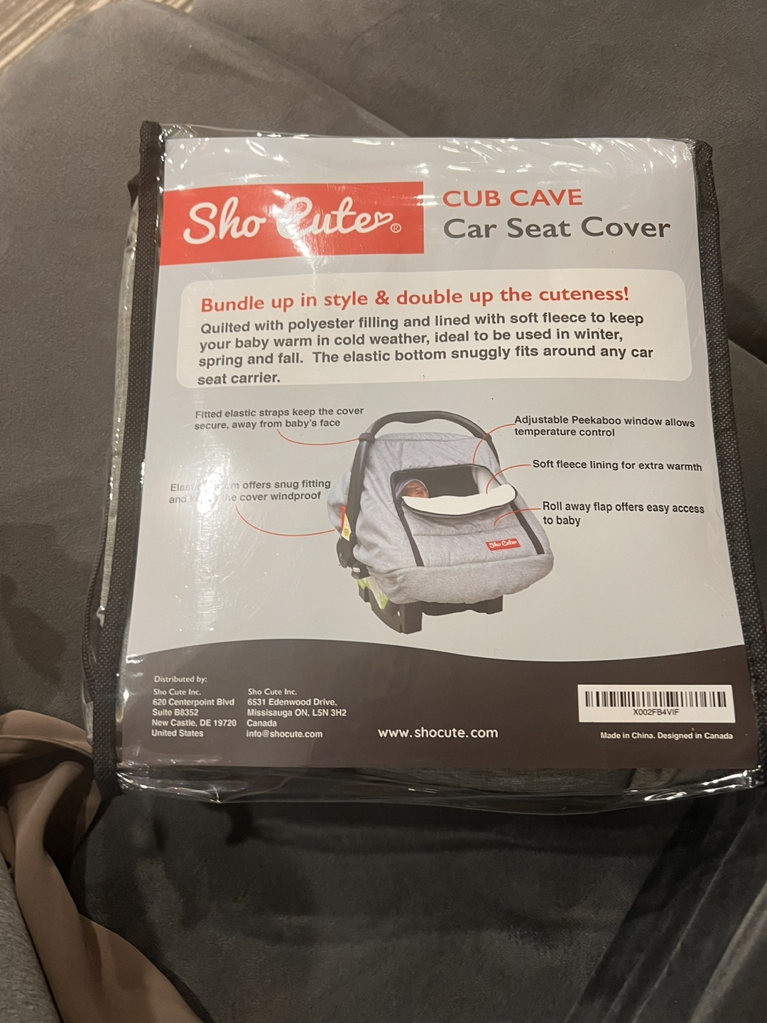 Sho Cute winter baby Car Seat Cover - photo 2