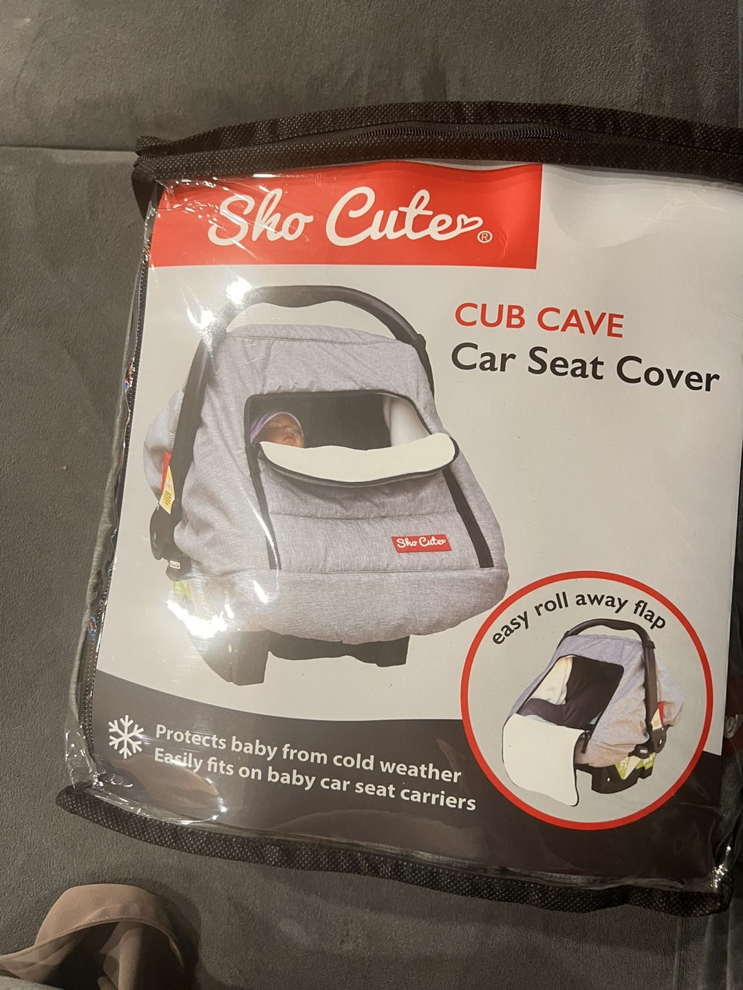 Sho Cute winter baby Car Seat Cover