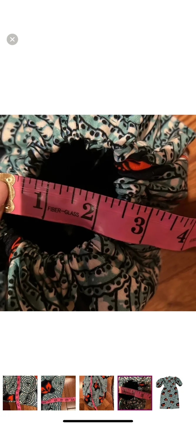 African Floral Print Dress image indicator(5)