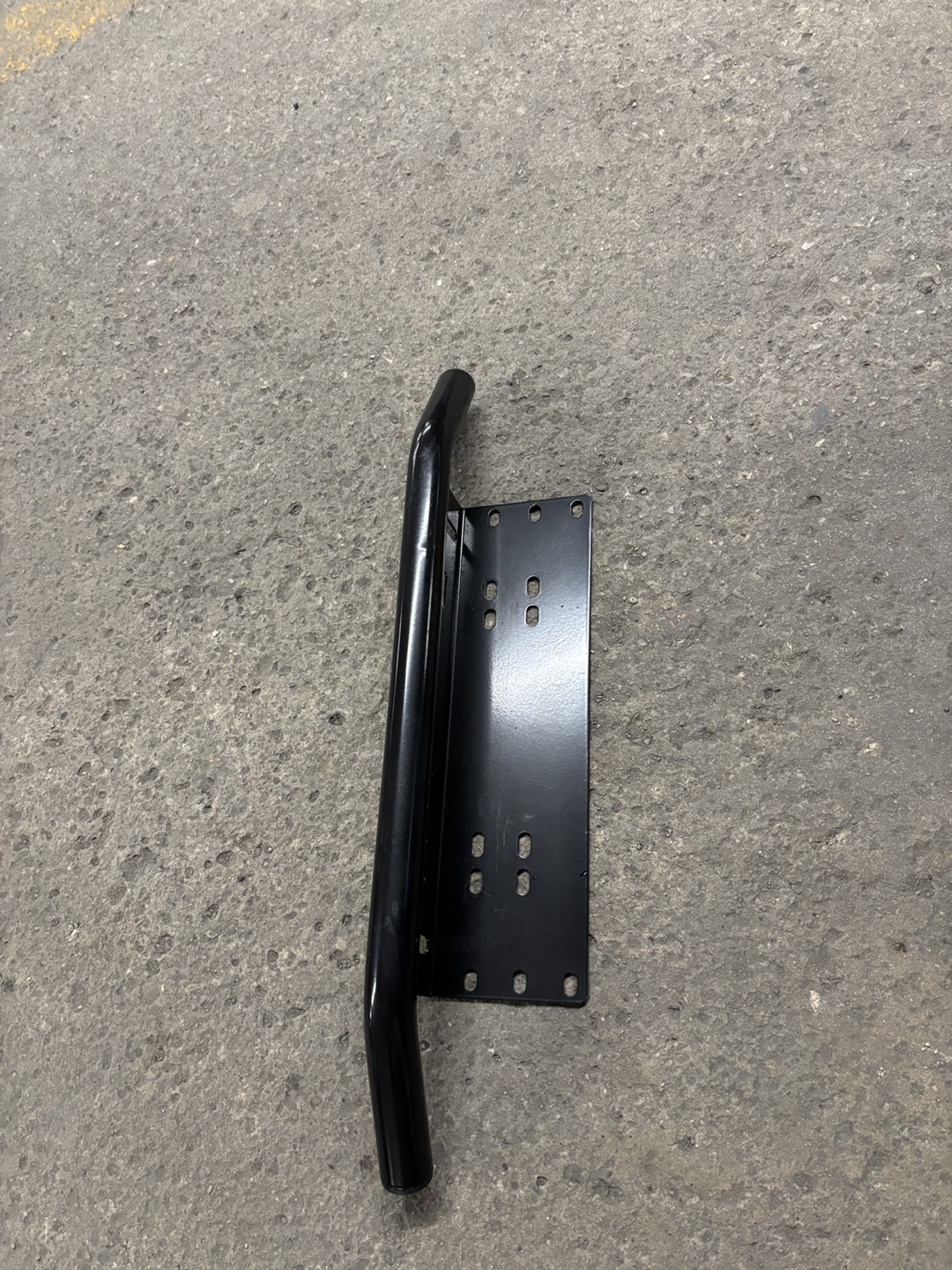Black License Plate Bracket with Bull Bar - photo 2