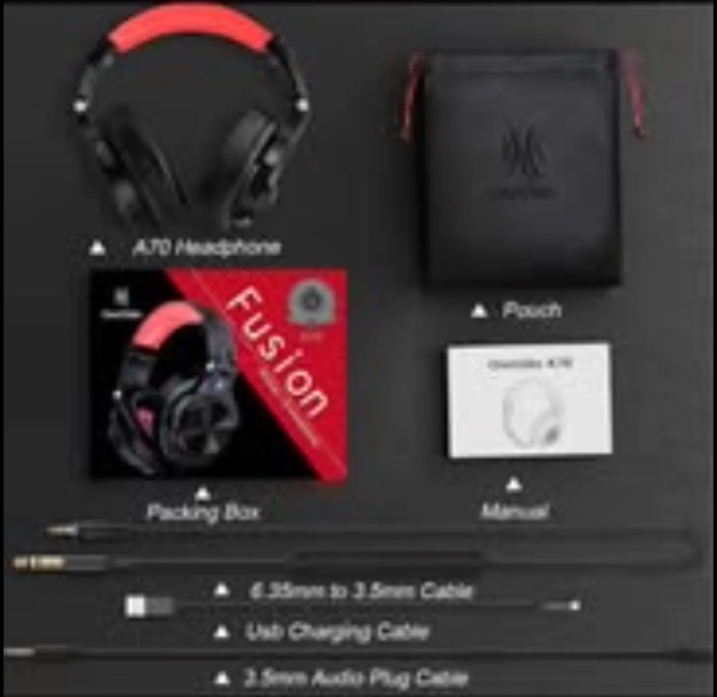 Headphones, Studio Headphones with Shareport, Foldable, Wired image indicator(5)