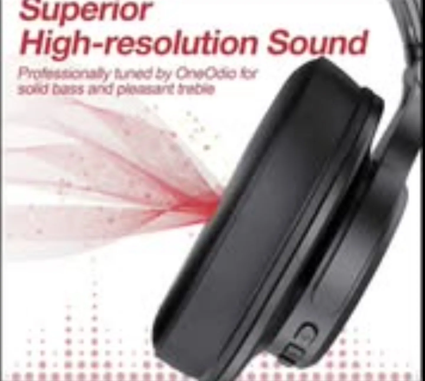 Headphones, Studio Headphones with Shareport, Foldable, Wired image indicator(7)