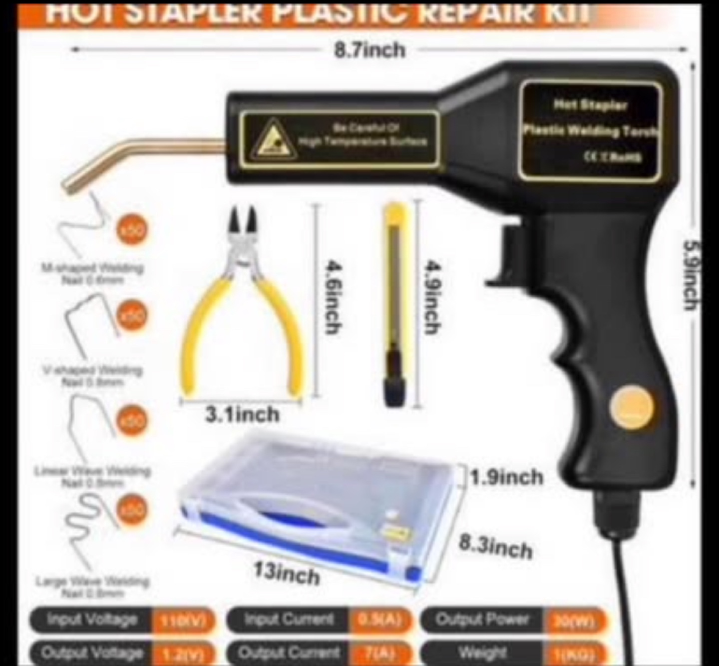 Welding Machine with 4 Types Flat/Outside Corner/Inside - photo 4