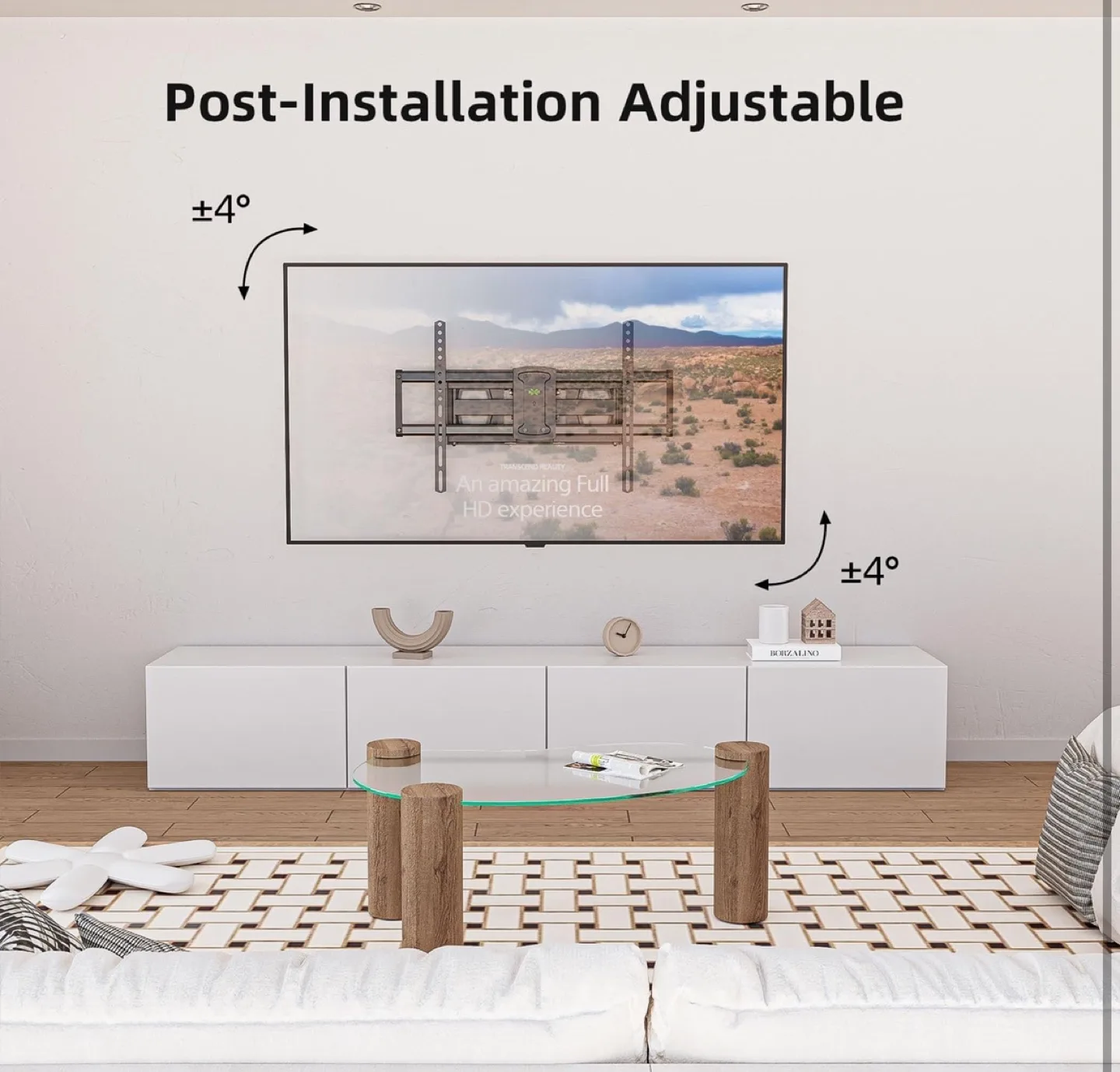 TV Wall Mount - Full Motion 37-86 image indicator(6)