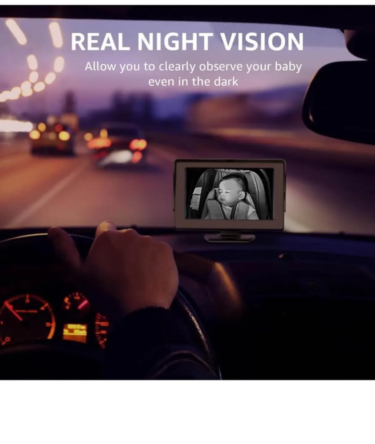 Baby Monitor Car Camera image indicator(2)