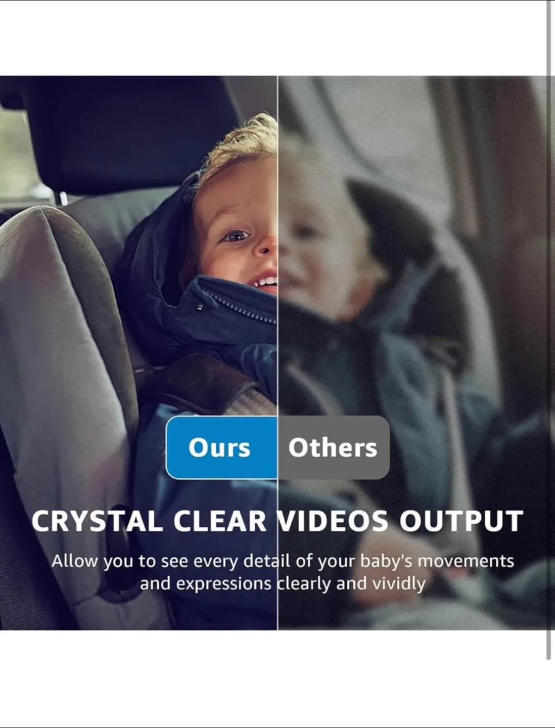 Baby Monitor Car Camera image indicator(3)