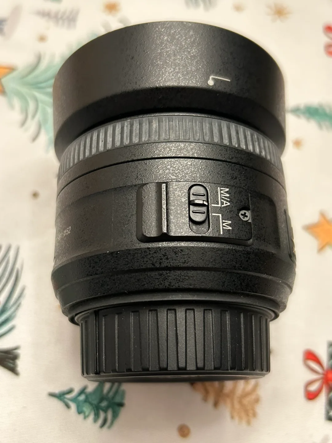 Nikon DX AF-S NIKKOR 35mm 1:1.8G With Lens Hood for DSLR image indicator(4)