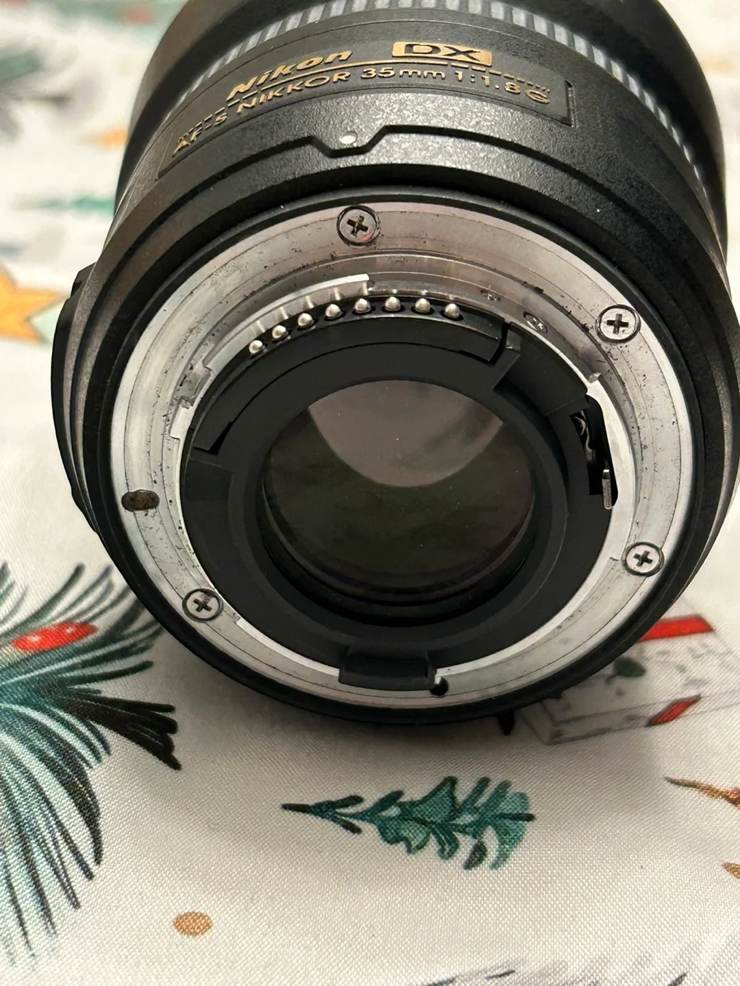 Nikon DX AF-S NIKKOR 35mm 1:1.8G With Lens Hood for DSLR image indicator(7)