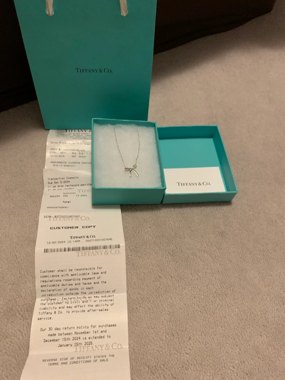 Tiffany & Co. Bow Necklace image indicator(6)