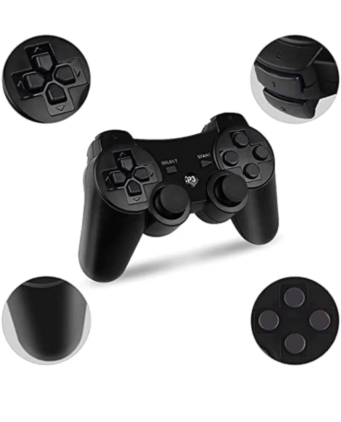 Wireless PS3 Controller with Rechargeable Battery image indicator(6)