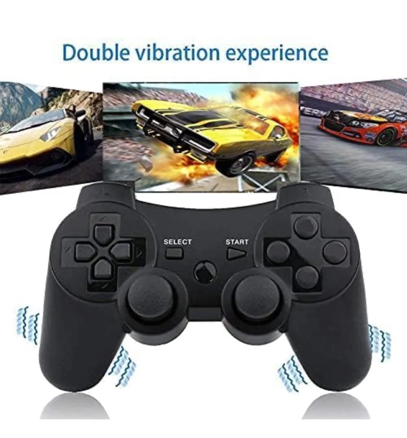 Wireless PS3 Controller with Rechargeable Battery image indicator(5)