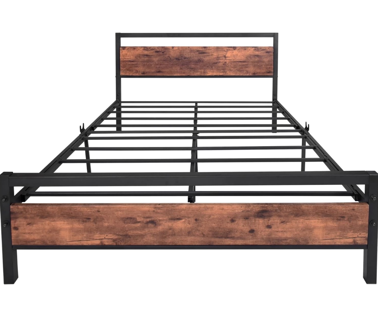 Full Size Bed Frame - Rustic Brown - photo 4