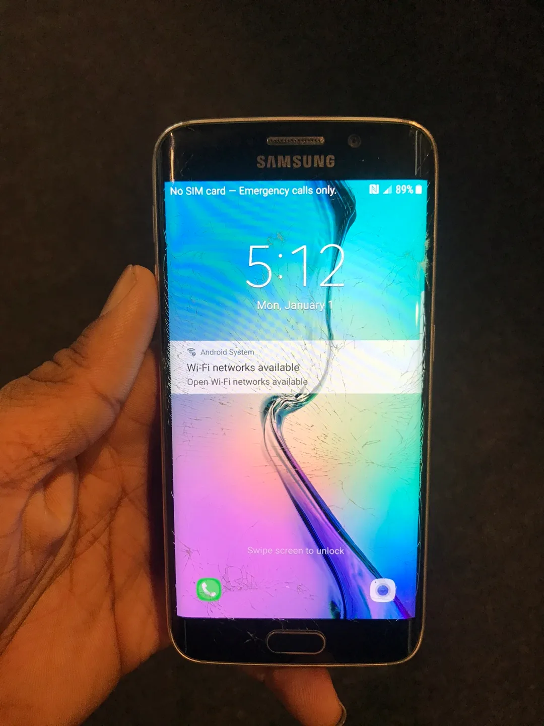 Samsung Galaxy S6 Edge  32 gb unlocked plz read description thumbnail
