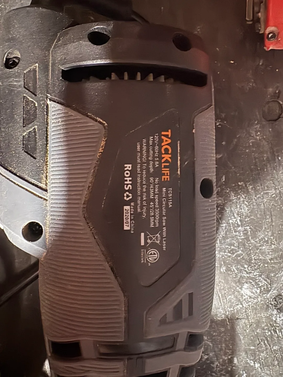 Tacklife TCS115A Mini Circular Saw with Laser image indicator(2)