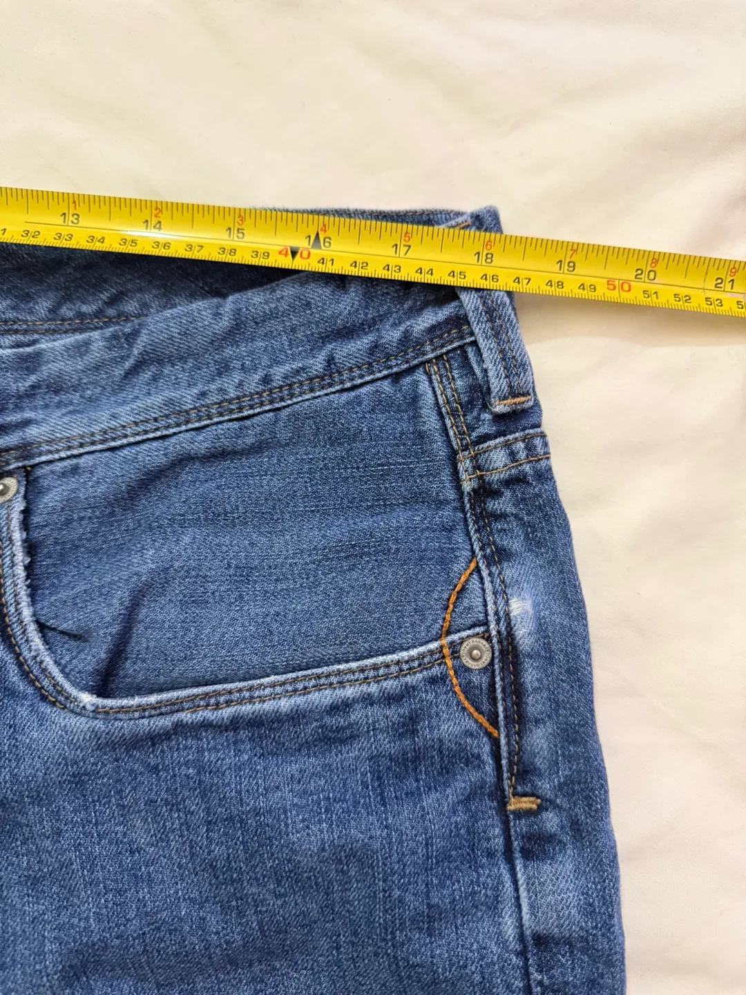 38/30 Mens' Standard Blue Jeans image indicator(8)