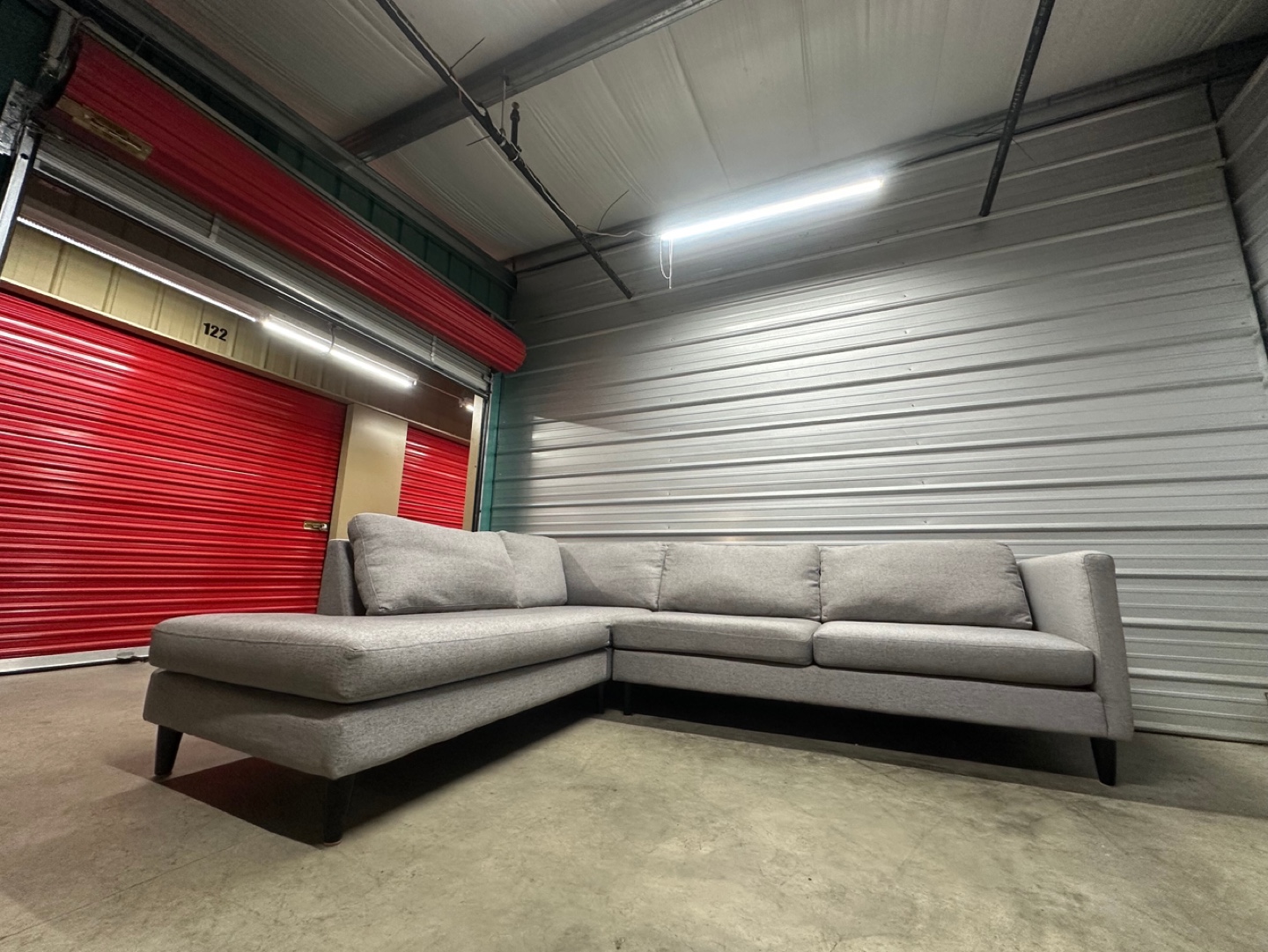 Light Grey Sectional (FREE DELIVERY)