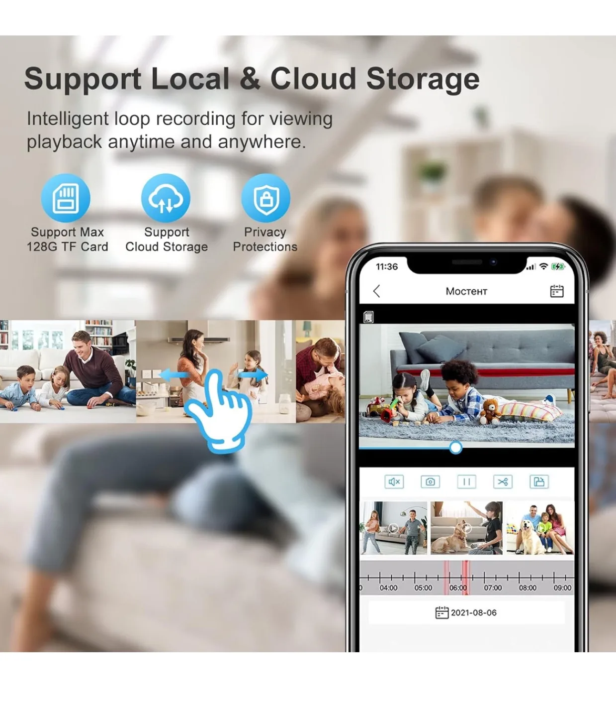 2 Pack Wireless Wifi Security Smart Bulb Camera image indicator(4)