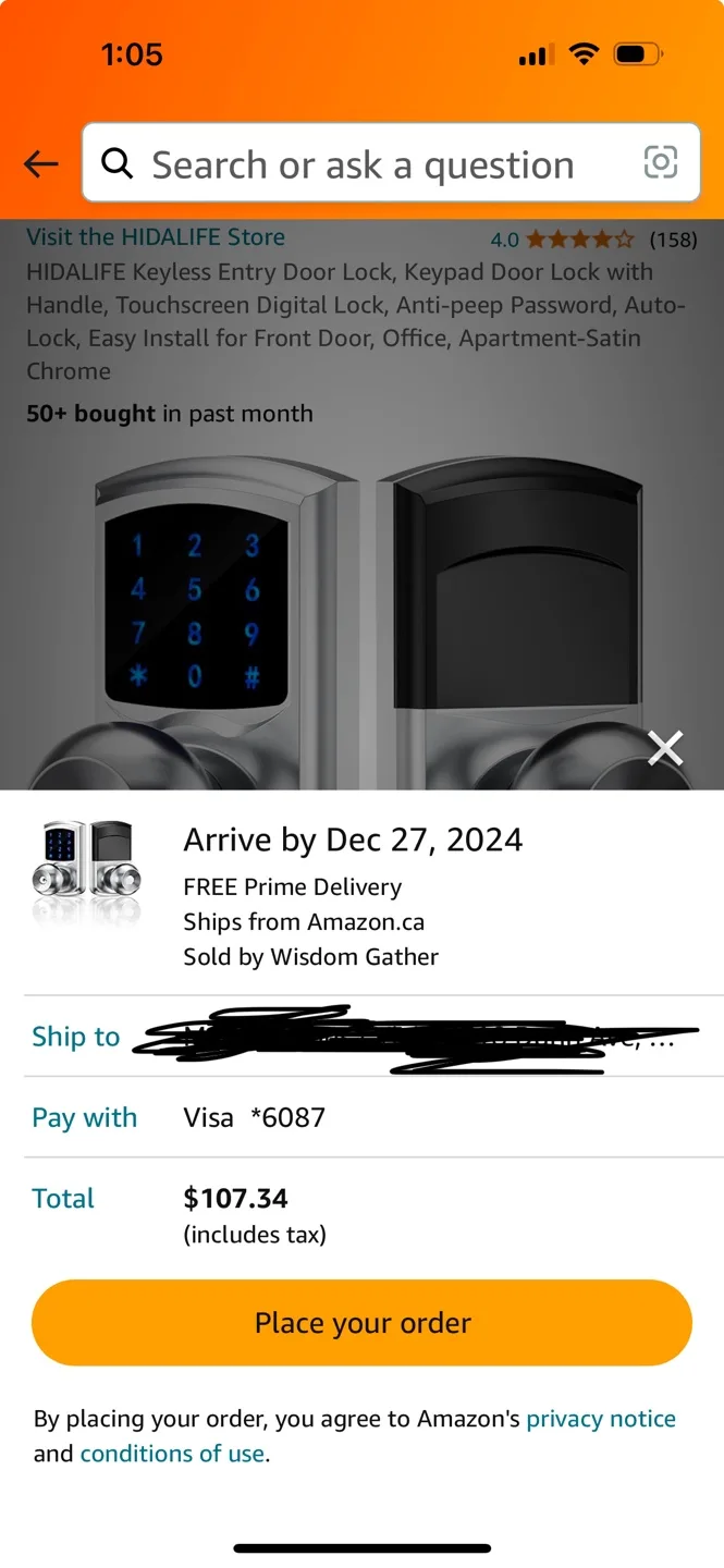 HIDALIFE Keyless Entry Door Lock image indicator(2)