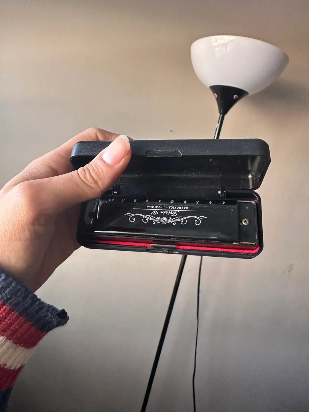 Vintage 10-Hole Harmonica image indicator(2)