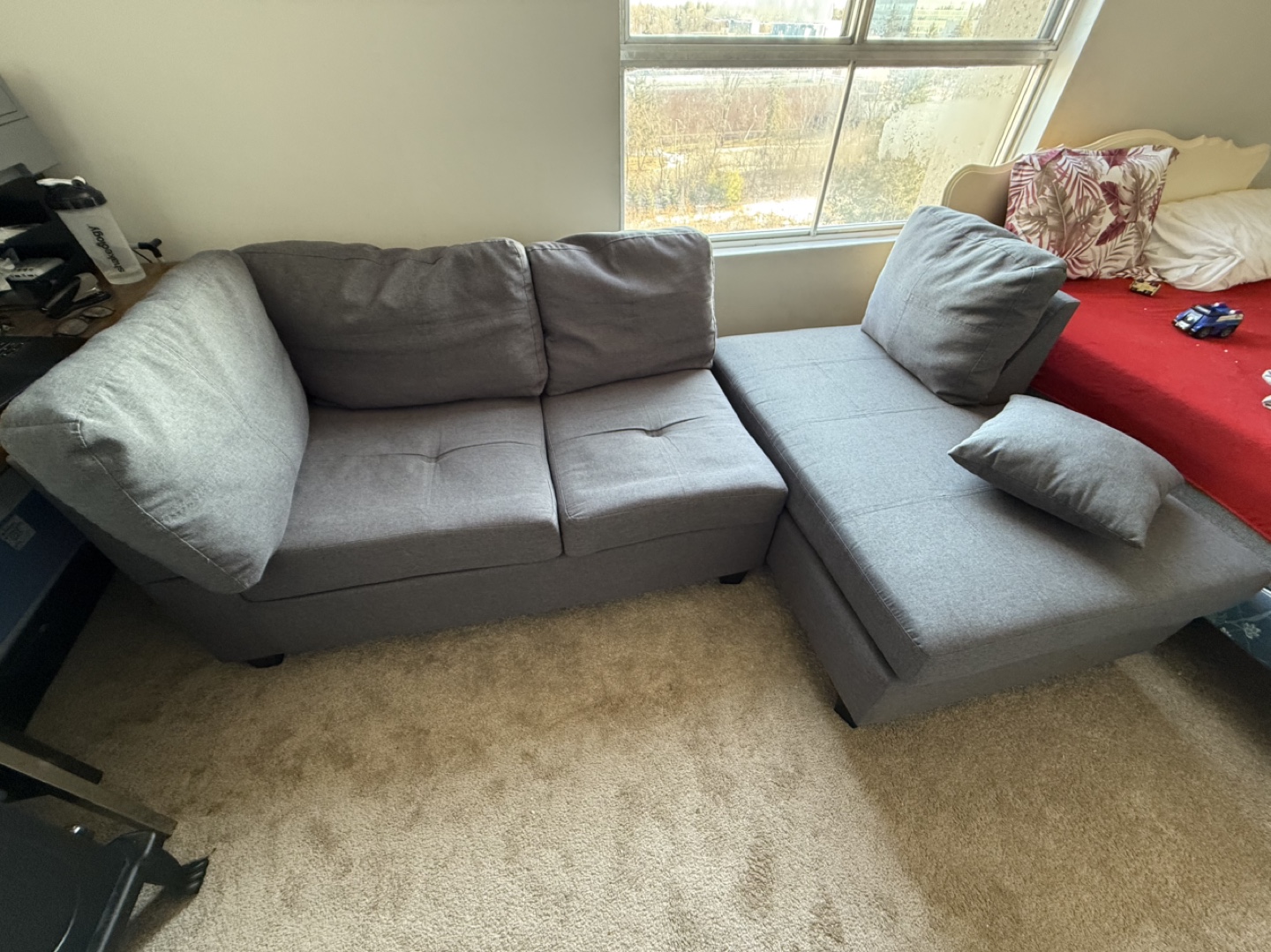 Grey Sectional Sofa - photo 2