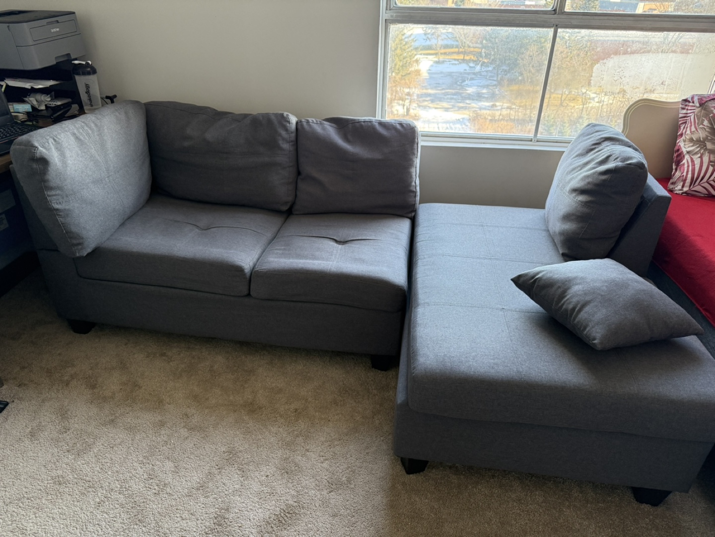 Grey Sectional Sofa