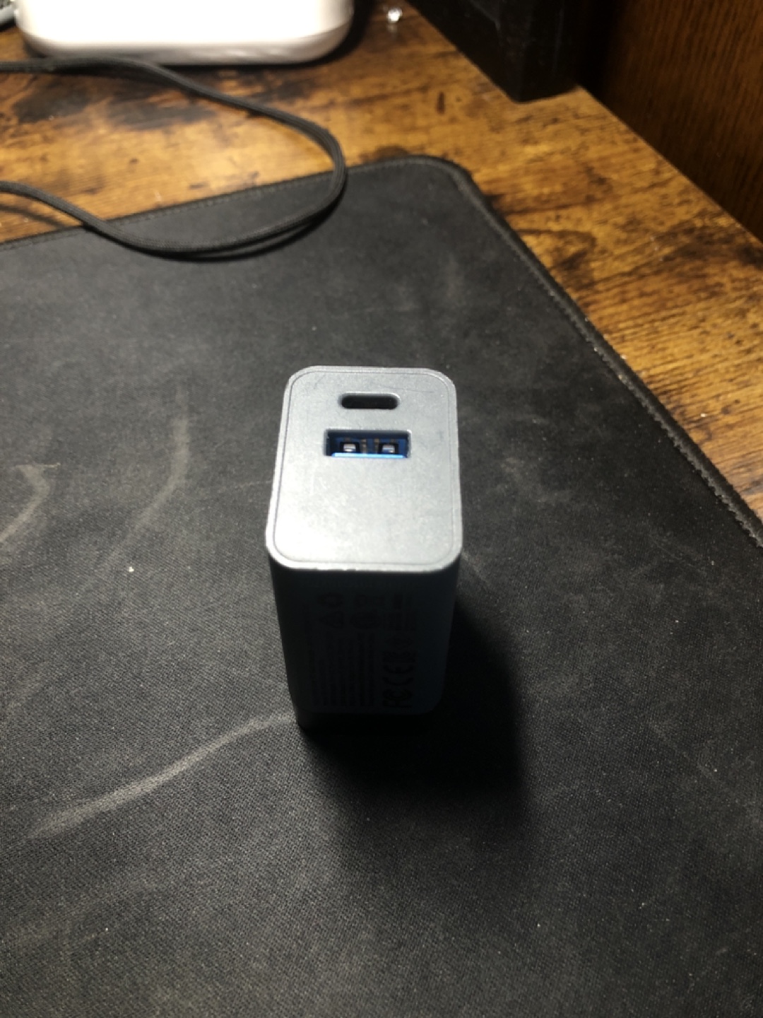 20W USB-C and USB-A Power Adapter