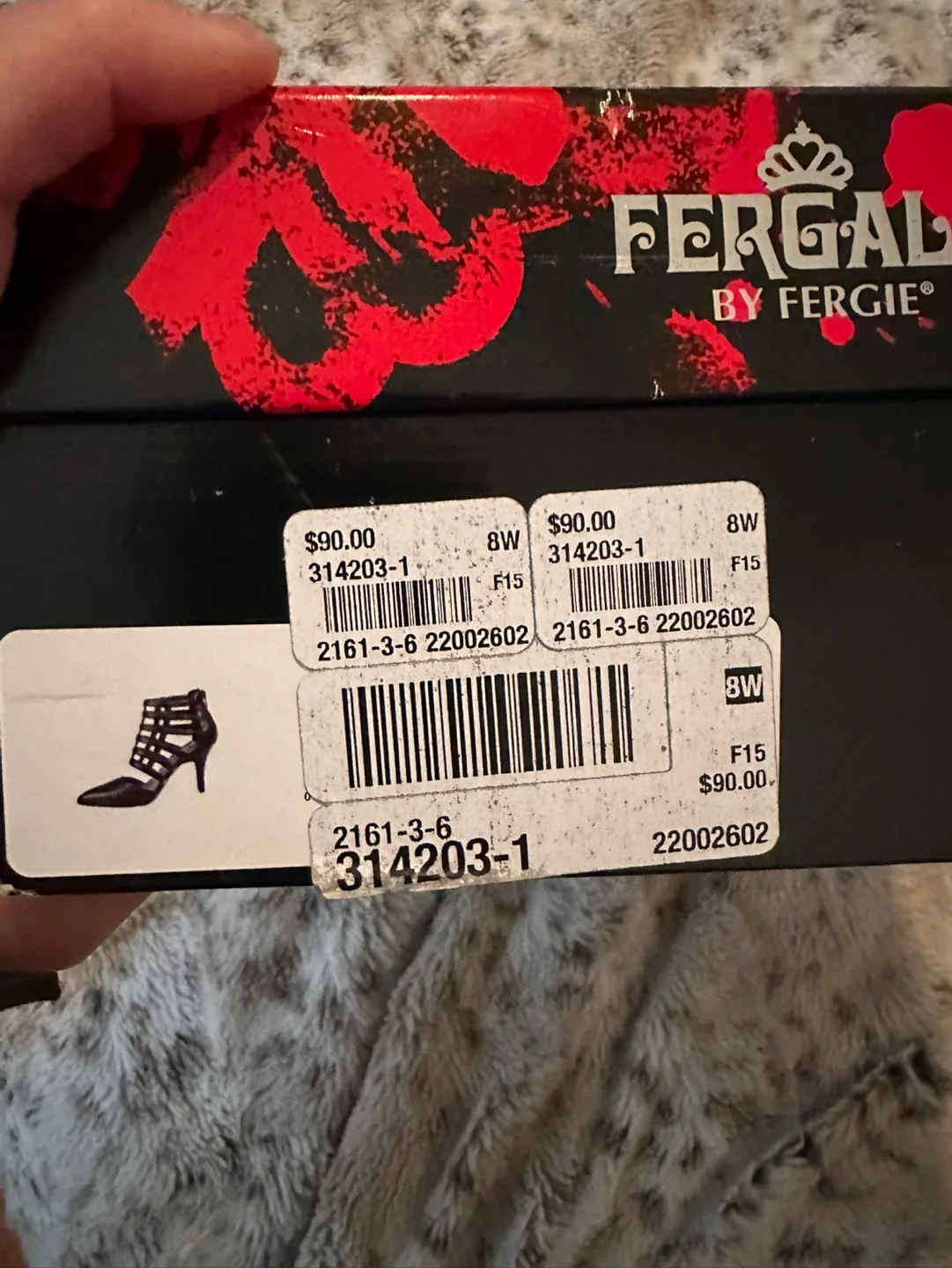 Fergalicious by Fergie Black Cage Heels image indicator(8)