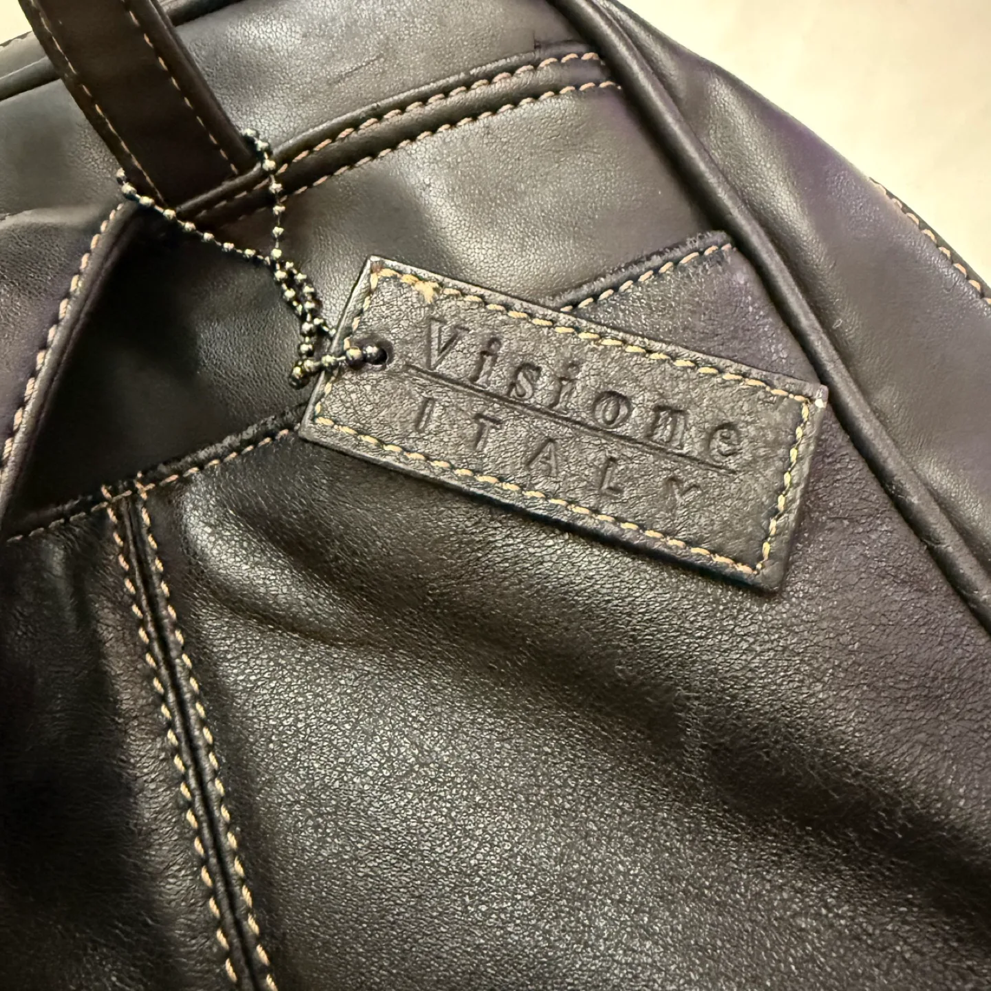 Visione Italy Leather Backpack image indicator(6)